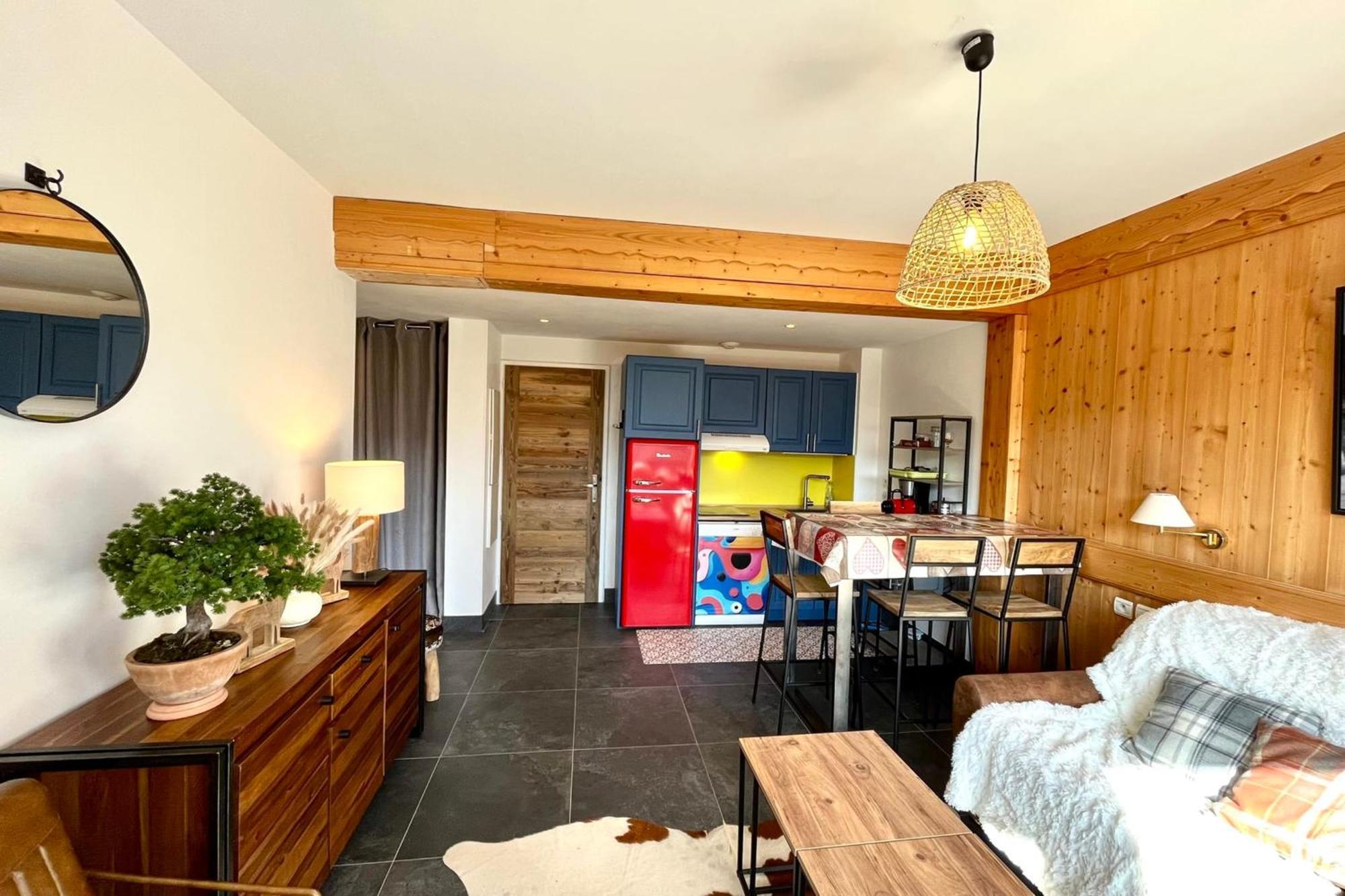 Superb Cosy Apartment With Balcony Combloux Kültér fotó